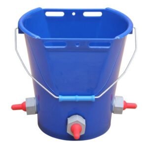 Lamb Bucket with 3 Valves & Short Teat