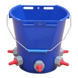 Lamb Bucket with 5 Valves & Short Teat